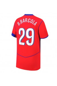 Paris Saint-Germain Bradley Barcola #29 Jalkapallovaatteet Kolmaspaita 2025-26 Lyhythihainen